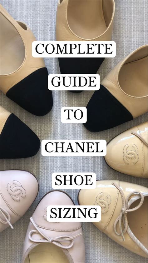 chanel shoes sizing|Chanel shoe size chart.